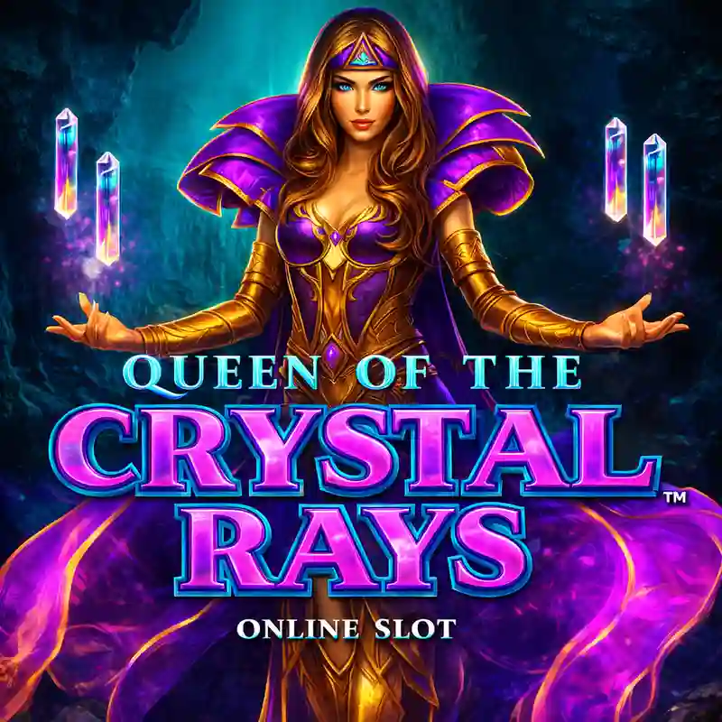 Queen of Crystal Rays slot game by okbet88